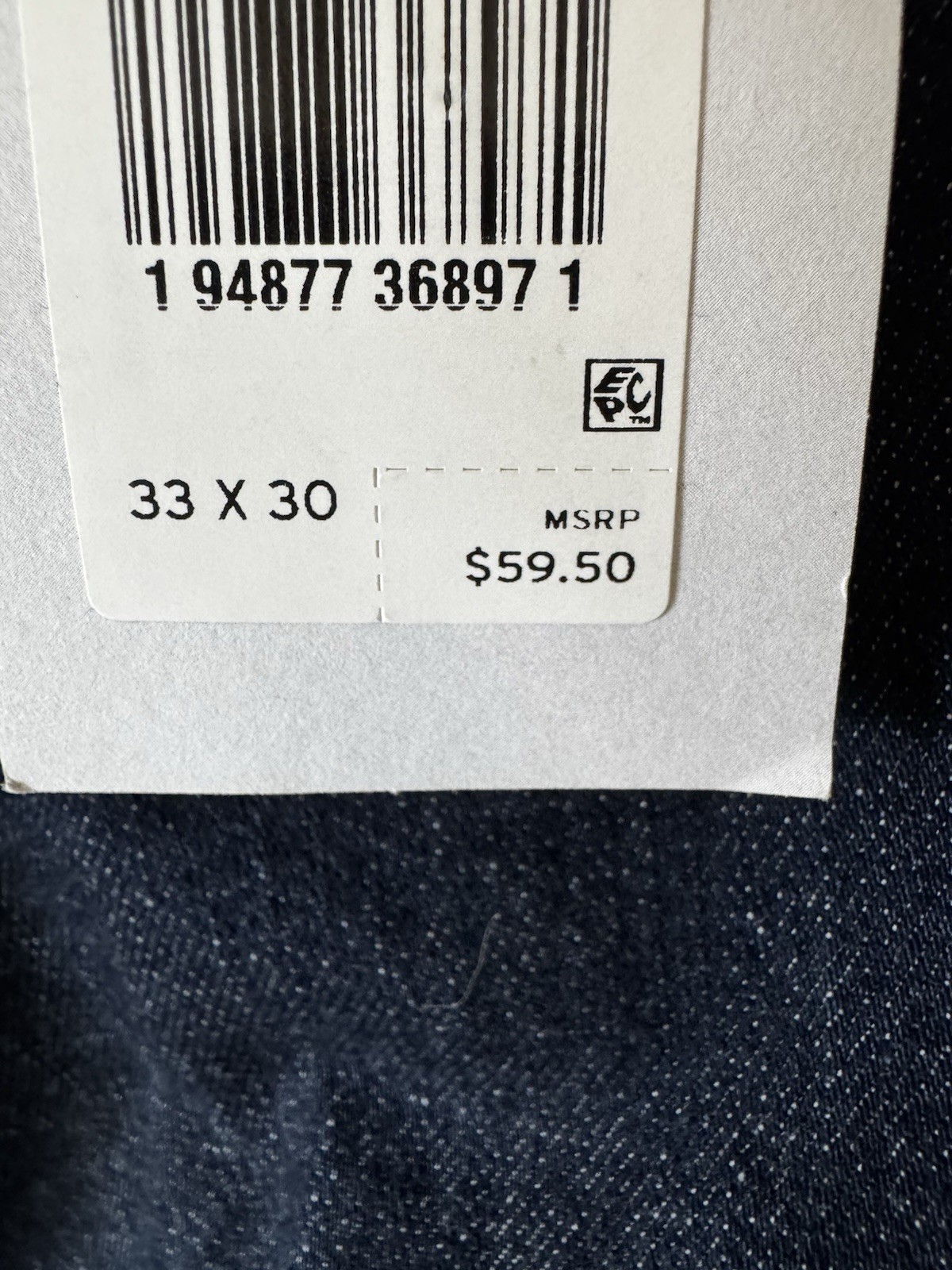 Levi’s Men’s Relaxed Straight Dark Wash Blue Denim Jeans Mid Rise Stretch NWT