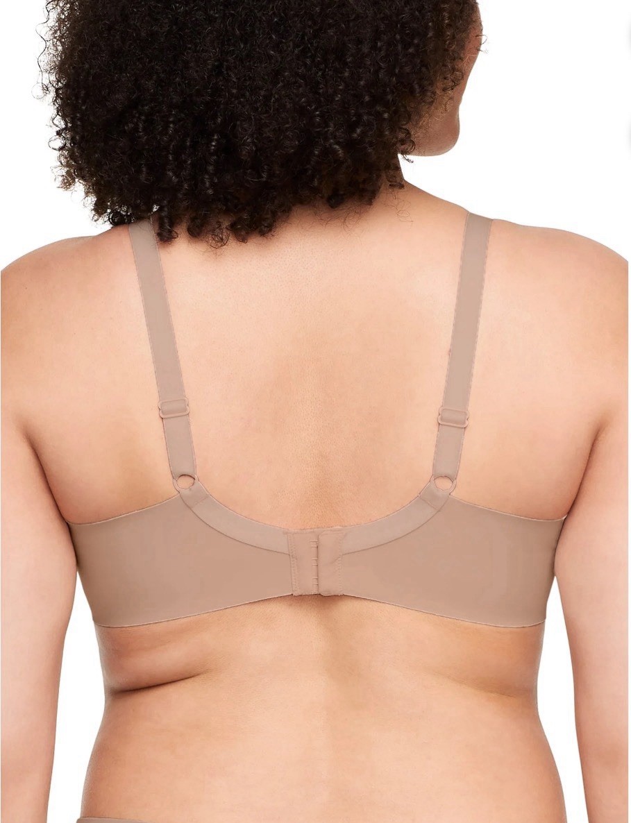 NWT Warners Blissful Benefits Underarm Smoothing T-Shirt Bra Beige Or White