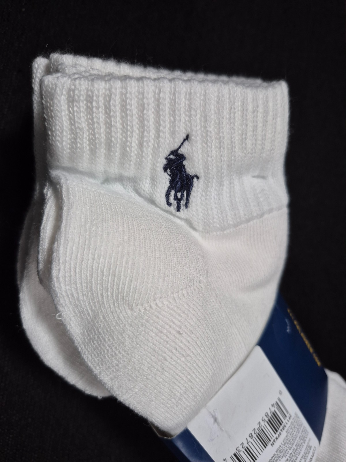 Polo Ralph Lauren Mens Quarter Cut Classic Sports Casual- Socks 6 pair SZ 6-12