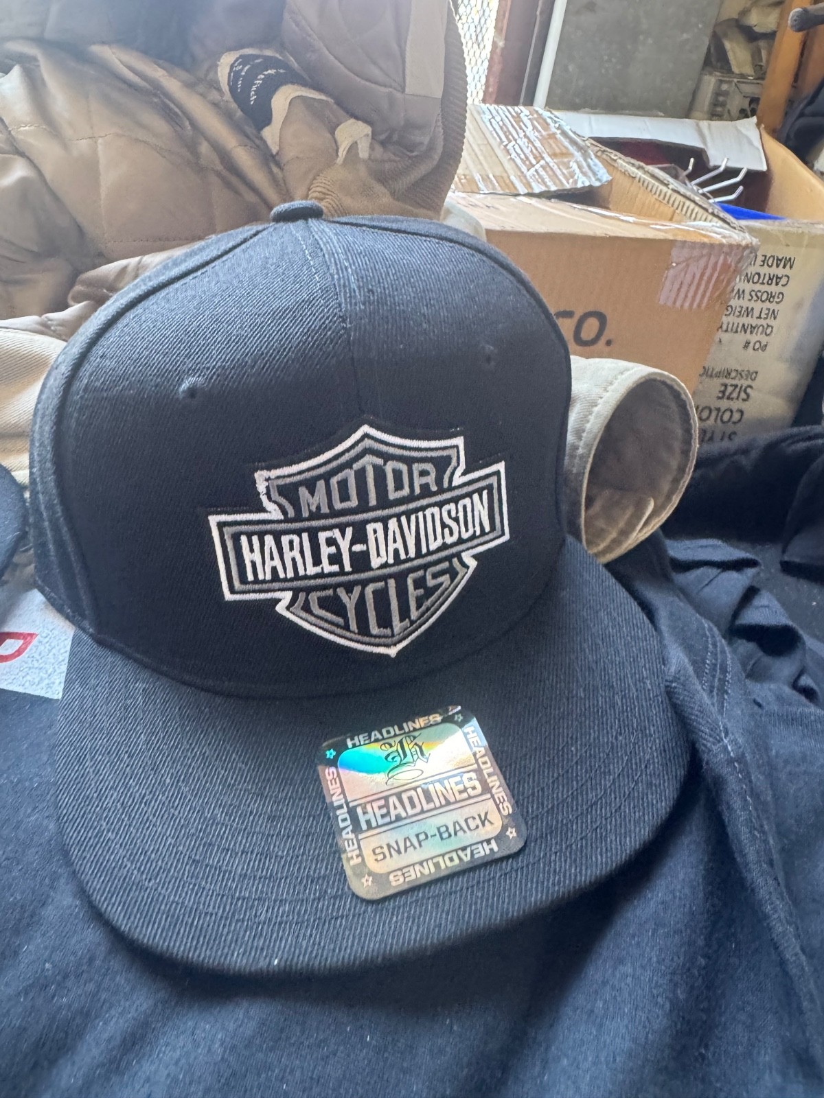 Harley-Davidson SnapBack embroidered logo *NWT* Best Seller – new color