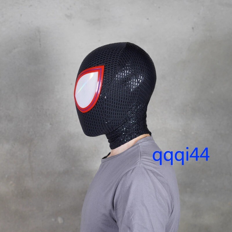 Spider Man Crossover Universe Miles Morales Mask Helmet Faceshell Eyes Gift New