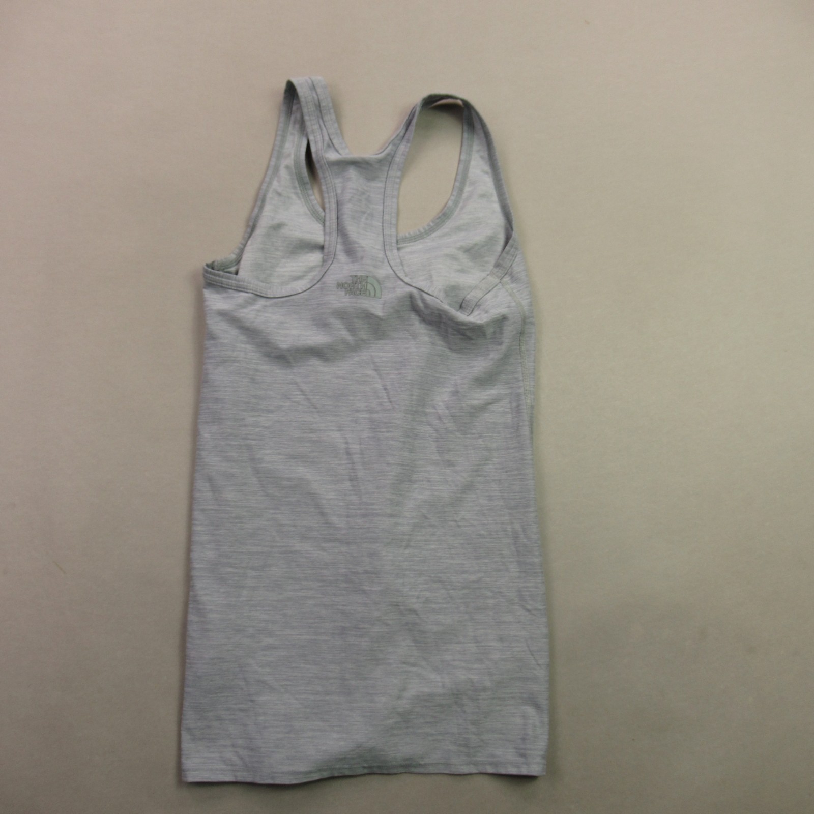 North Face Shirt Womens Small Sleeveless Crew Neck Lightweight Workout Gray