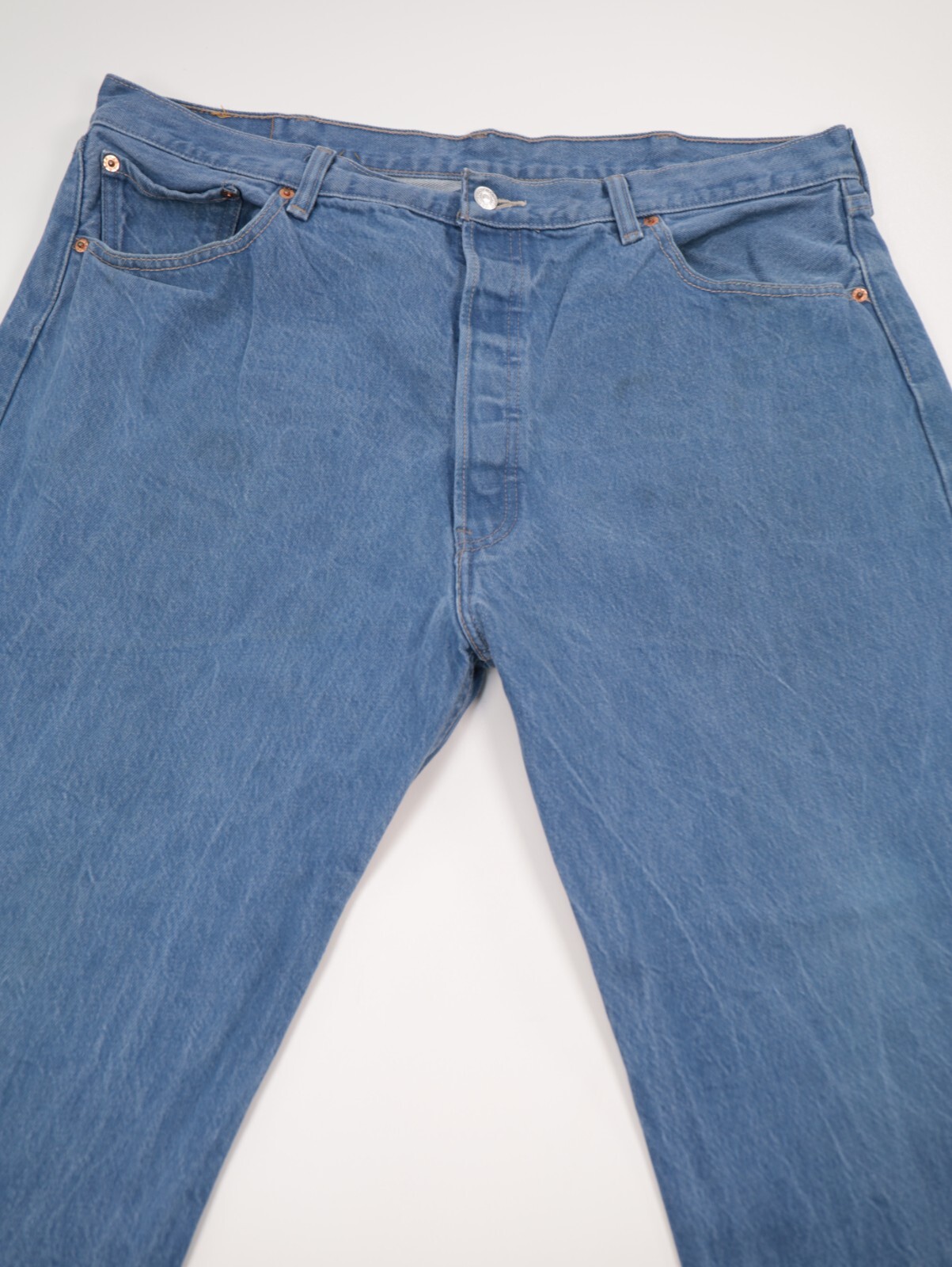 Levi’s 5 Jeans Size 42/34 Shrink To Fit 40/31 STF Vintage 005011404 1404 Indie