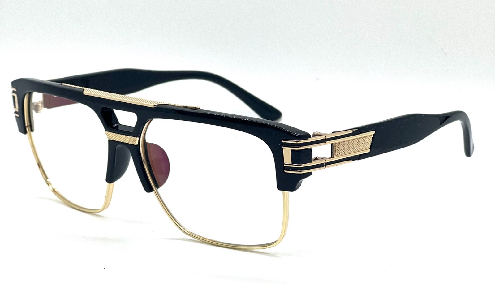 Designer Men Sunglasses Fashion Square Gold Hip Hop Model new Style 2023 Shades