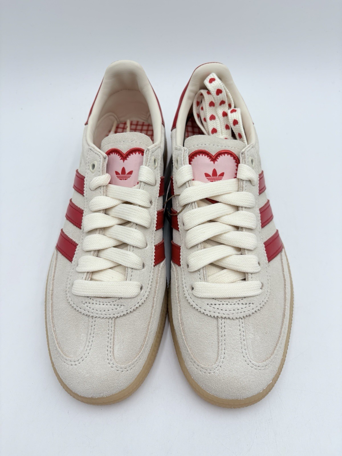 Adidas Women’s Handball Spezial Multiple Sizes White/Red Heart |KH9044|