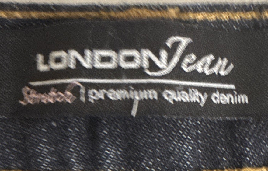 London Jean Bootcut Jeans Women’s Size 10 Dark Wash Blue Denim Cotton Spandex