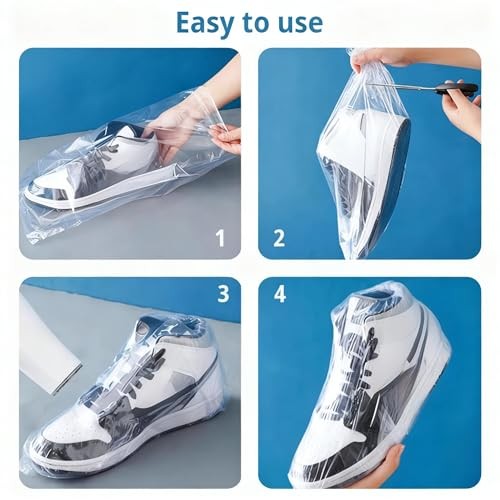 Pack Shrink Wrap Bag for Shoes, Heat Shrink Bags for Sneaker, Shoe Tennis 30
