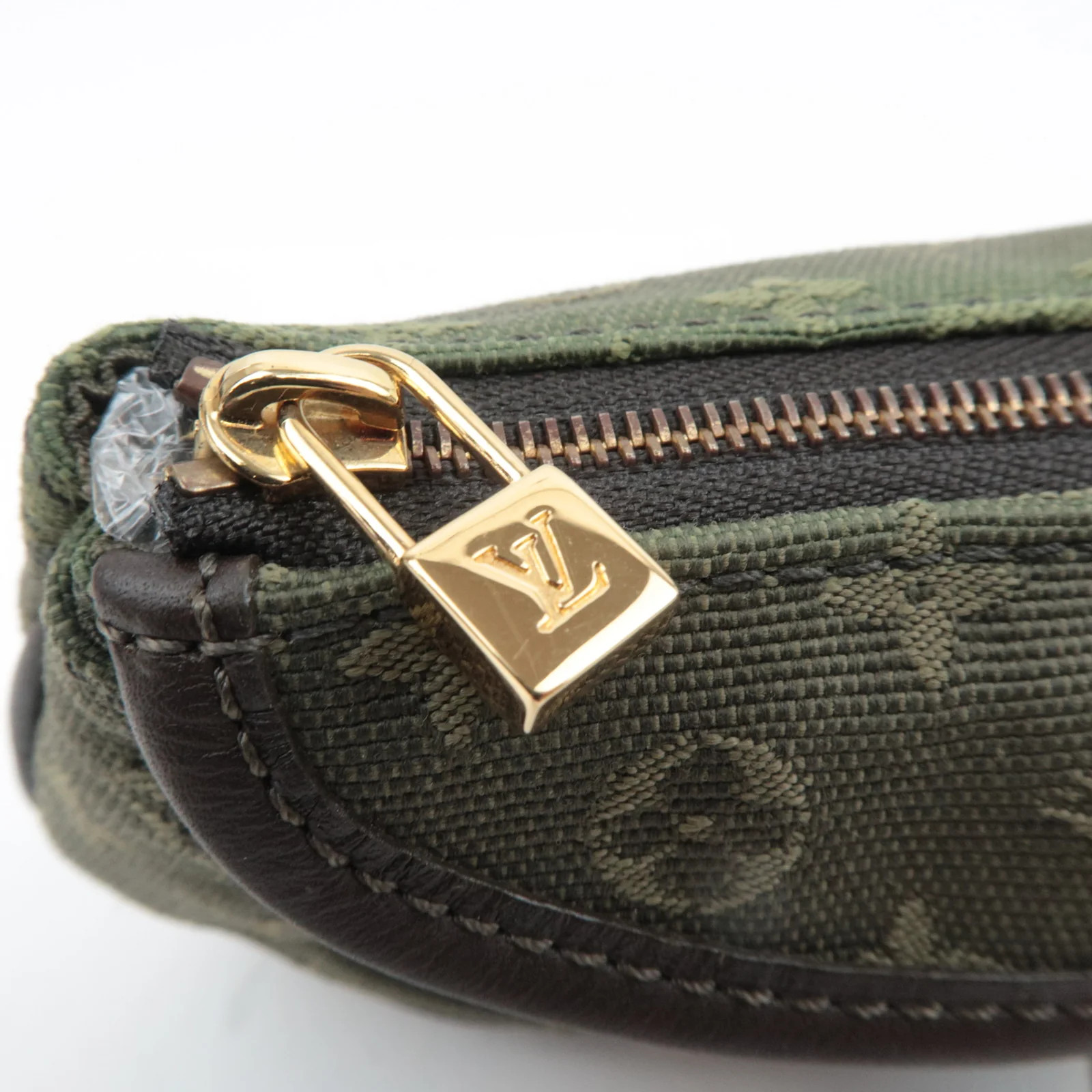 Louis Vuitton Monogram Mini Anne Sophie Mini Pouch TST Khaki M92698 Authentic