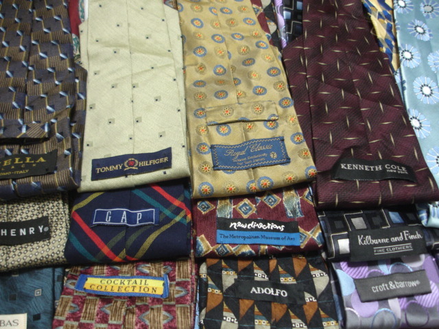 50+ Men’s DESIGNER Wholesale Silk Neck Ties Neckties Lot of Stripe Paisley Craft