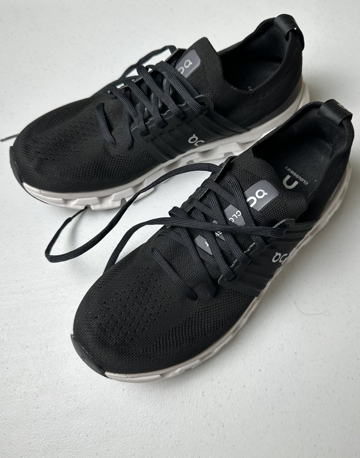 On Running Cloudswift 3WD10450485 Women Shoes Black Size 10