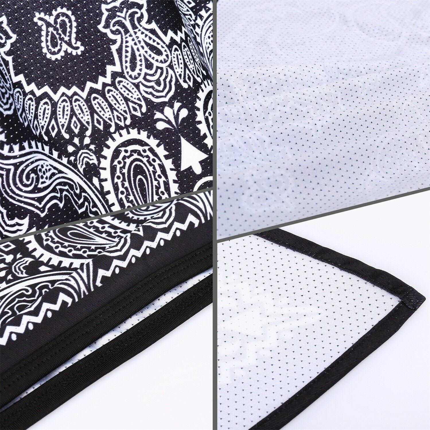 Cooling Neck Gaiter Sun Shield Cover Breathable Face Mask Triangle Scarf Bandana