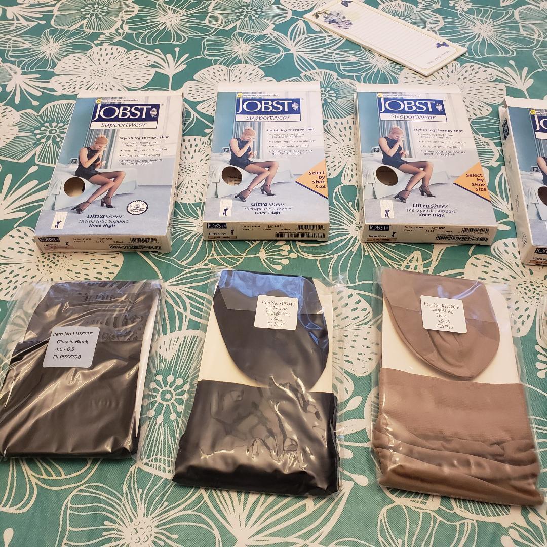 Jobst Ultra Sheer CT REGULAR 8 – 15 Compression Knee Stockings Pick Size & Color