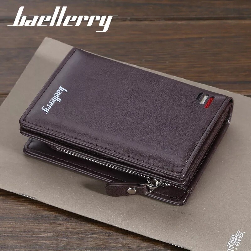 Mens RFID Blocking Leather Wallet Credit Card ID Holder Zipper Purse Waterproof