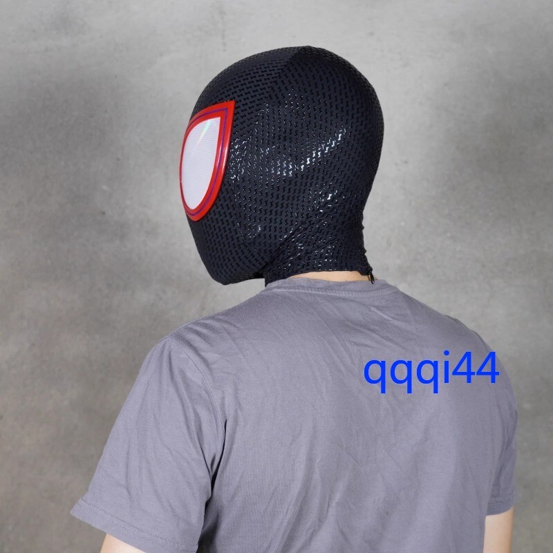 Spider Man Crossover Universe Miles Morales Mask Helmet Faceshell Eyes Gift New