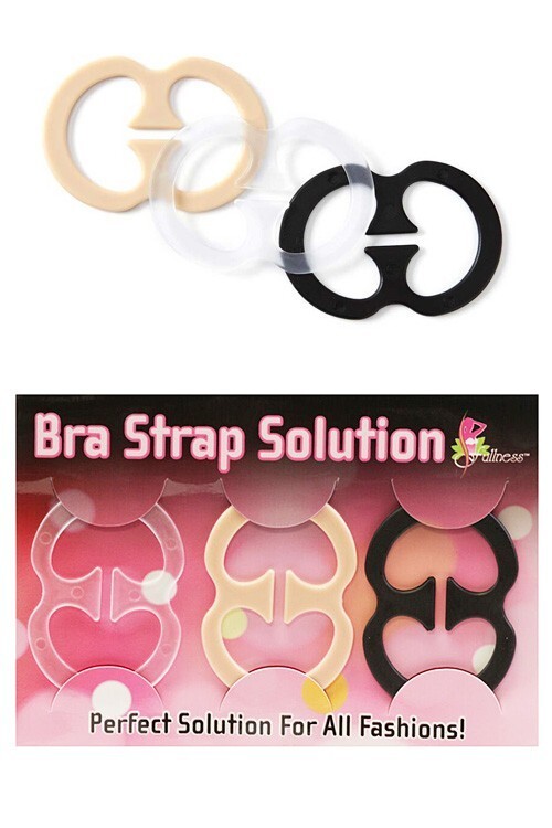 9 Bra Strap Concealer Clips Solution Perfect Lift Max Cleavage Control Racerback