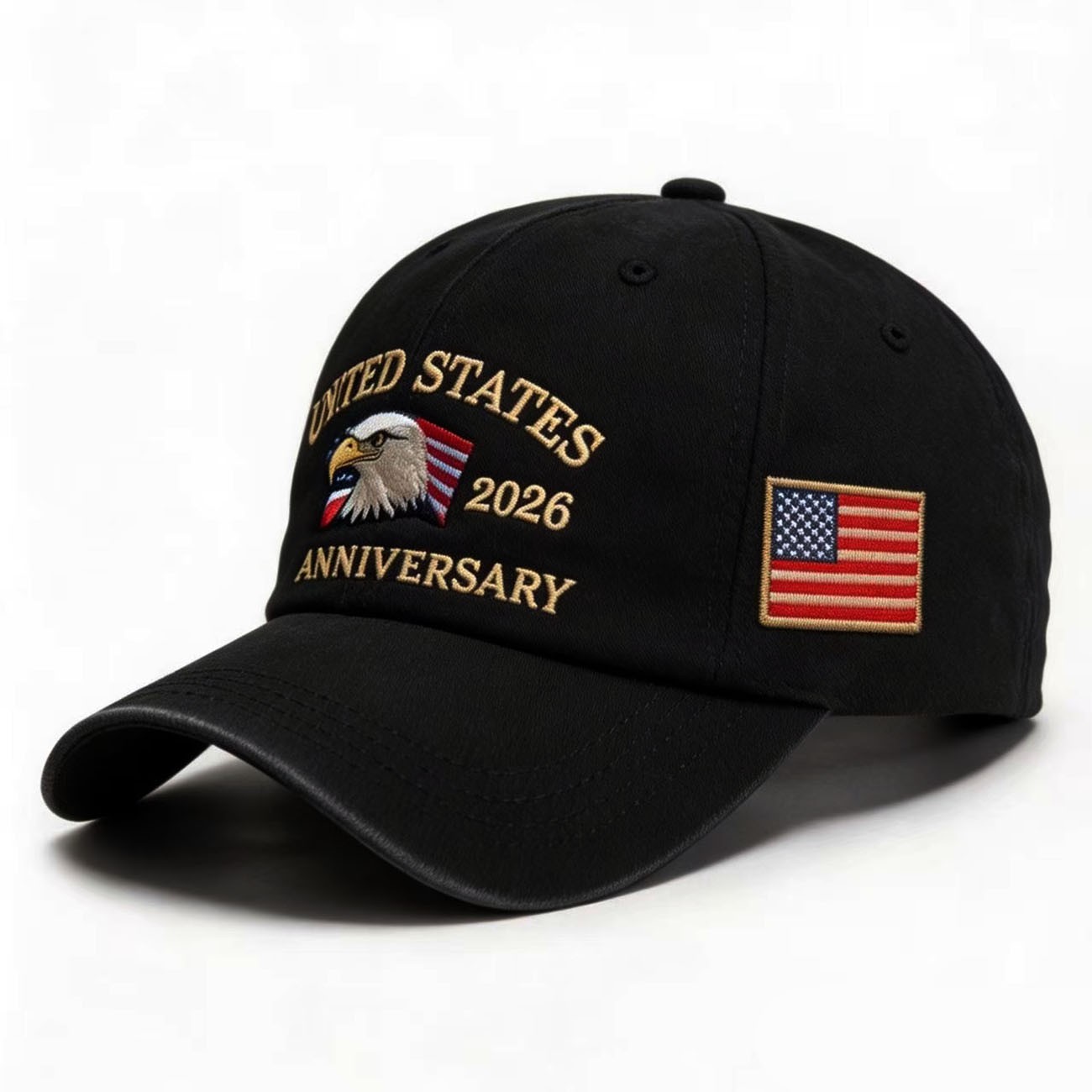United States 250th Anniversary Baseball Cap – 3D Embroidered Hat*****