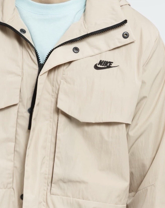 Nike Sportswear Mens Premium Essentials M65 Khaki Jacket, Medium, NWT SRP $170