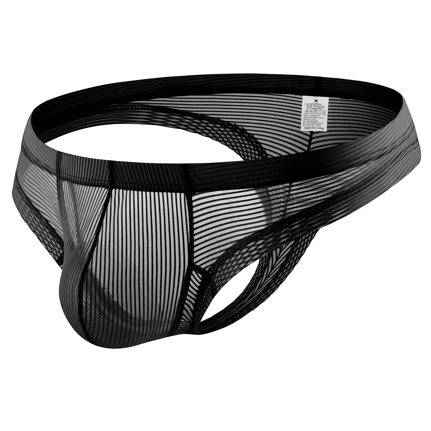 Men’s Sexy Underwear See Through G Strings Thong Briefs Pouch Underpants T-back