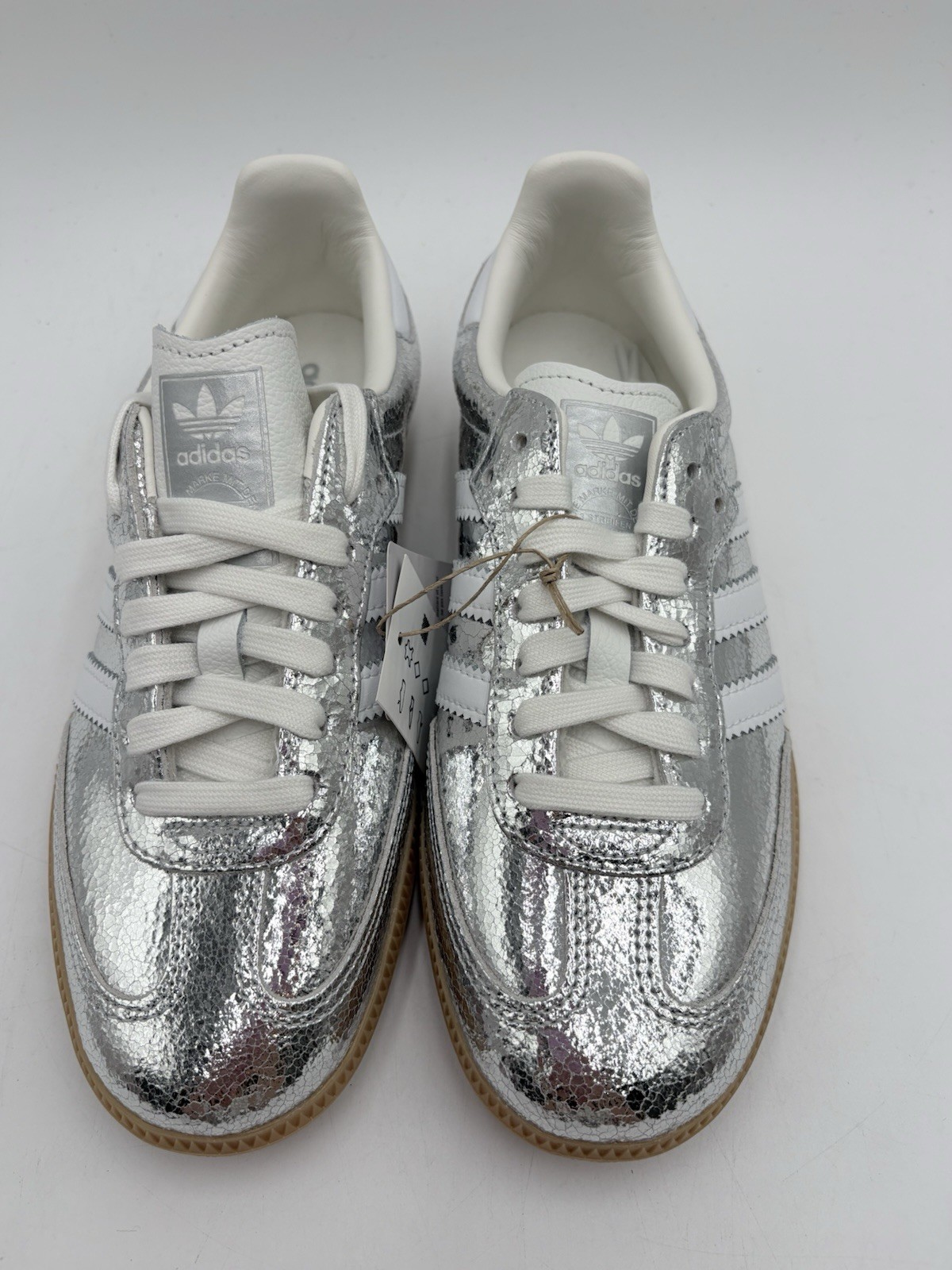 Adidas Samba Women’s OG Originals Multiple Sizes Cracked Metallic |JR0035|