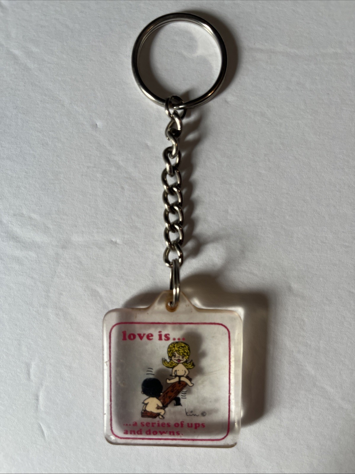 Love Is… Keychain