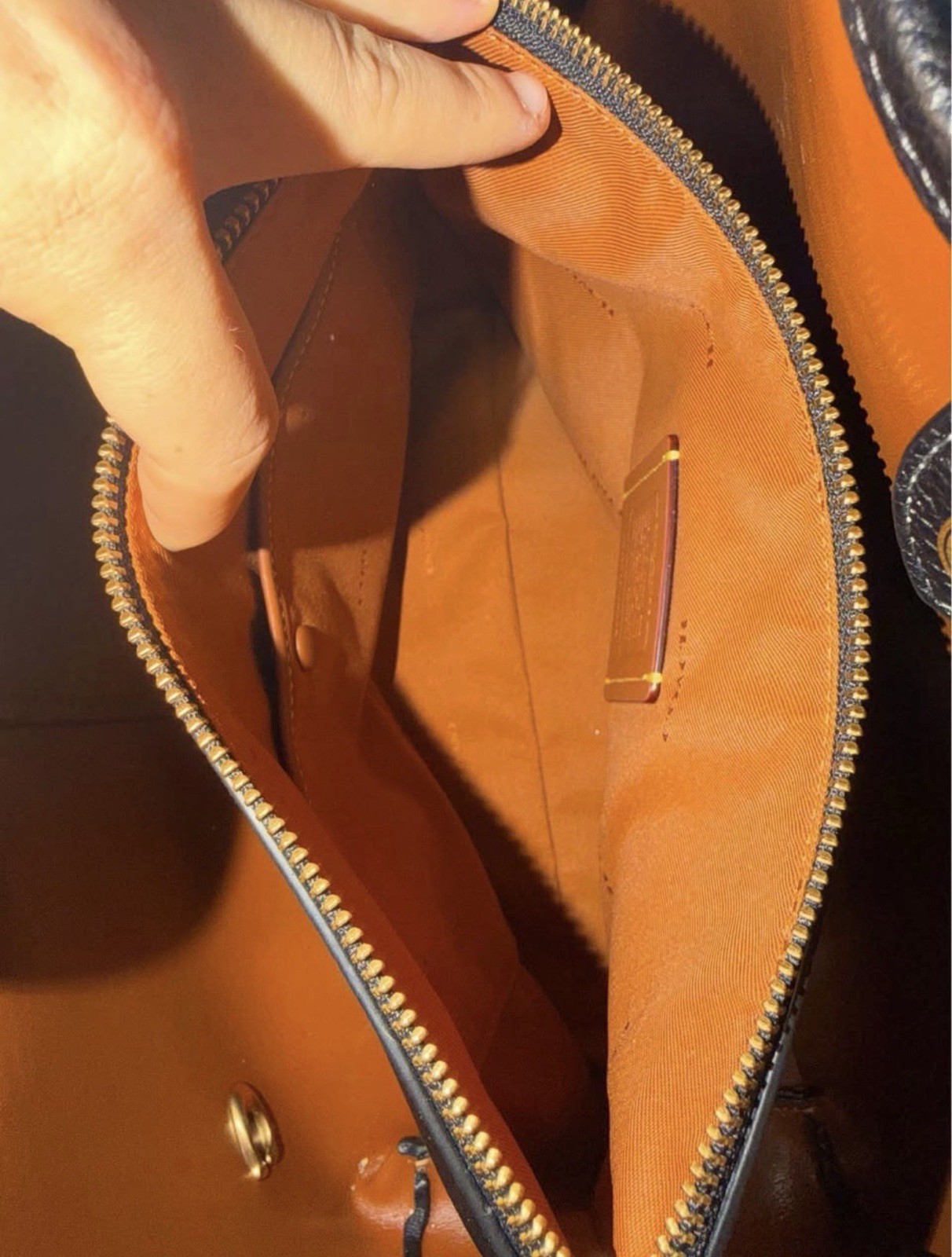 Lana Coach shoulder bag Authentic