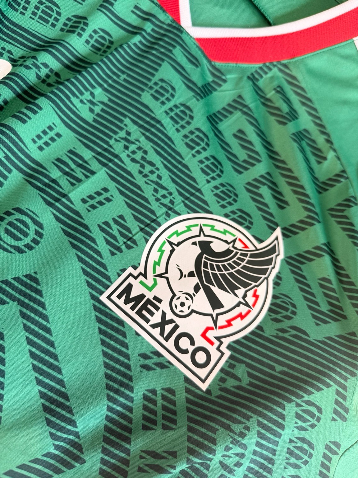 Womens Crop Mexico National Soccer Team World Futsal Sports Jersey Active Tshirt