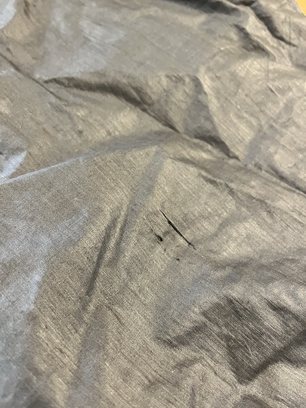 2490🌟Antique 1800s Victorian Factory-made Burial Gown Garment Shroud Plague Doc