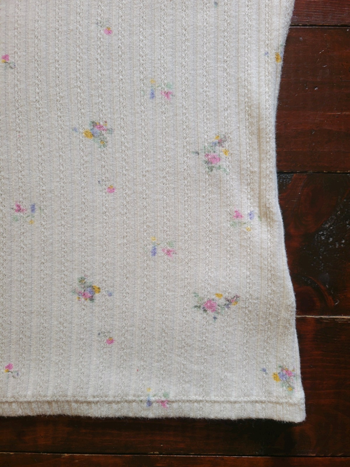 NWOT Universal Thread Ditsy Floral Pointelle Tank Top Size M