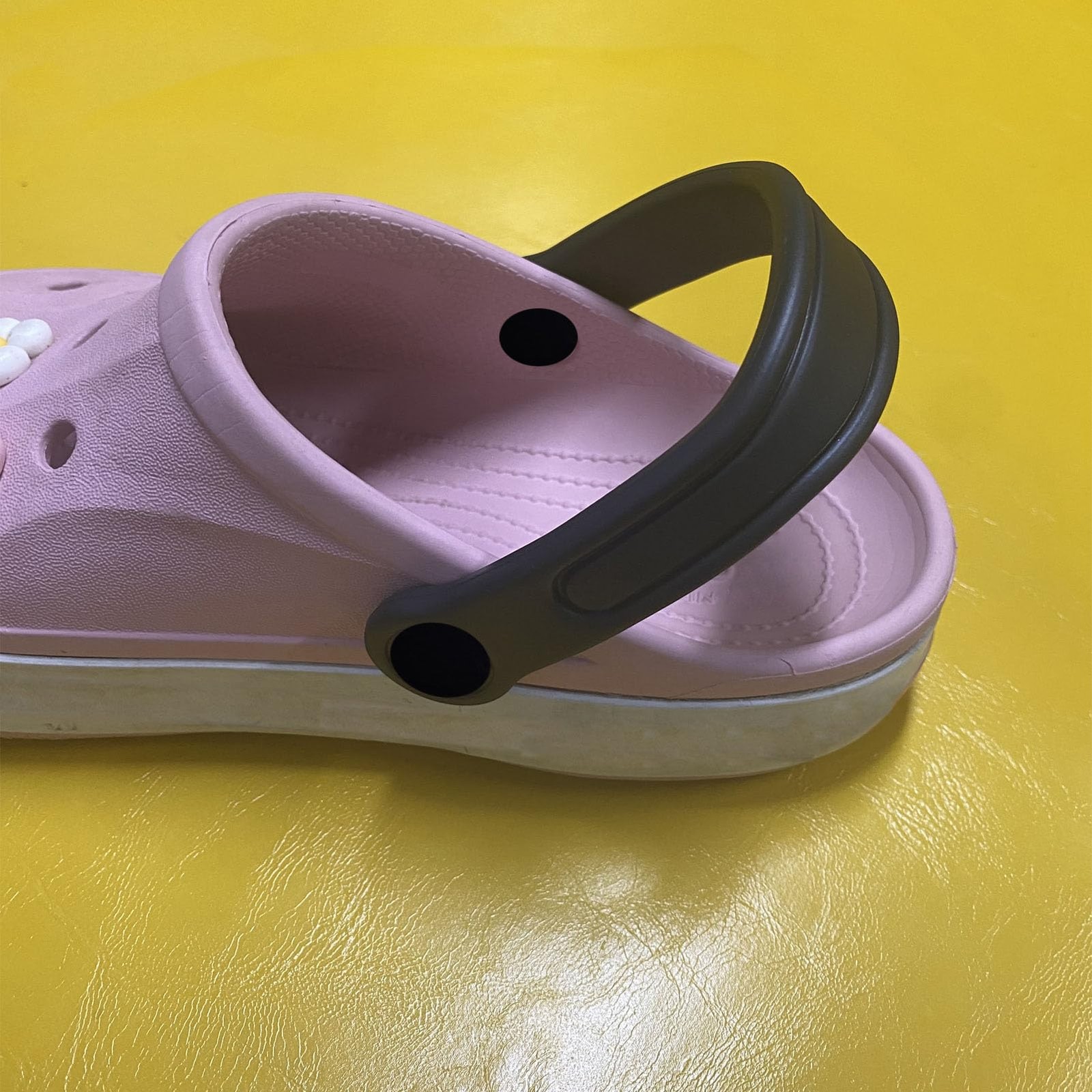 Koomduk Strap Replacement Parts for Clog Men and Women M6/W8-22.5CM, Black