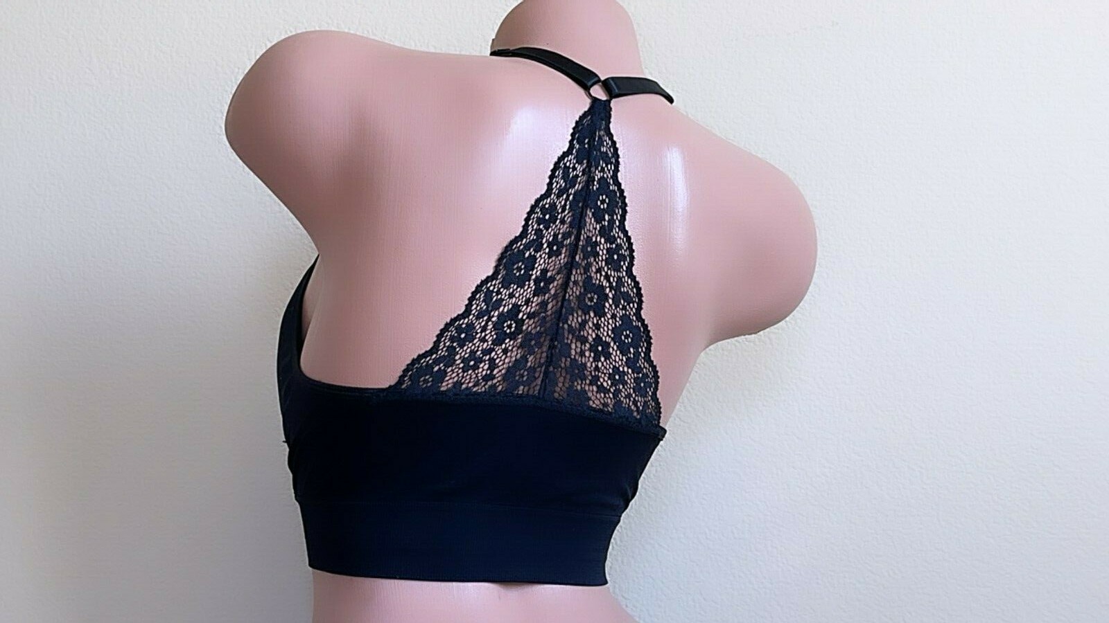 3 Bra 6 Sport Bras Yoga Active Wear Workout Seamless TOP Lace Racer Back Sz S-XL