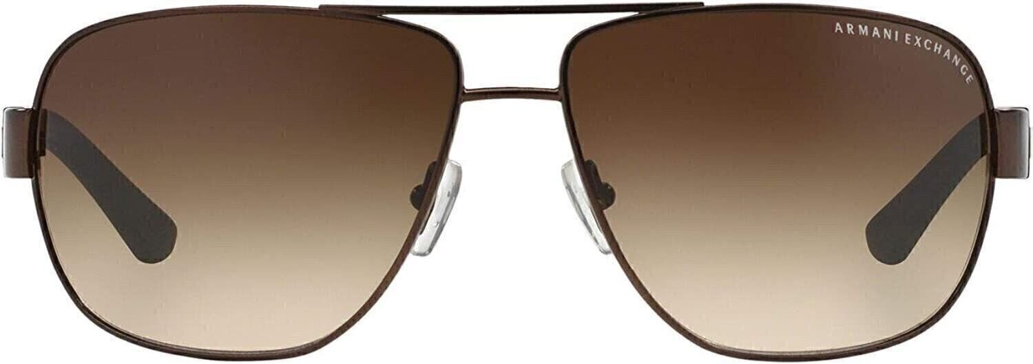 A|X Armani Exchange Men’s AX2012S 605813 Rectangular Metal Sunglasses