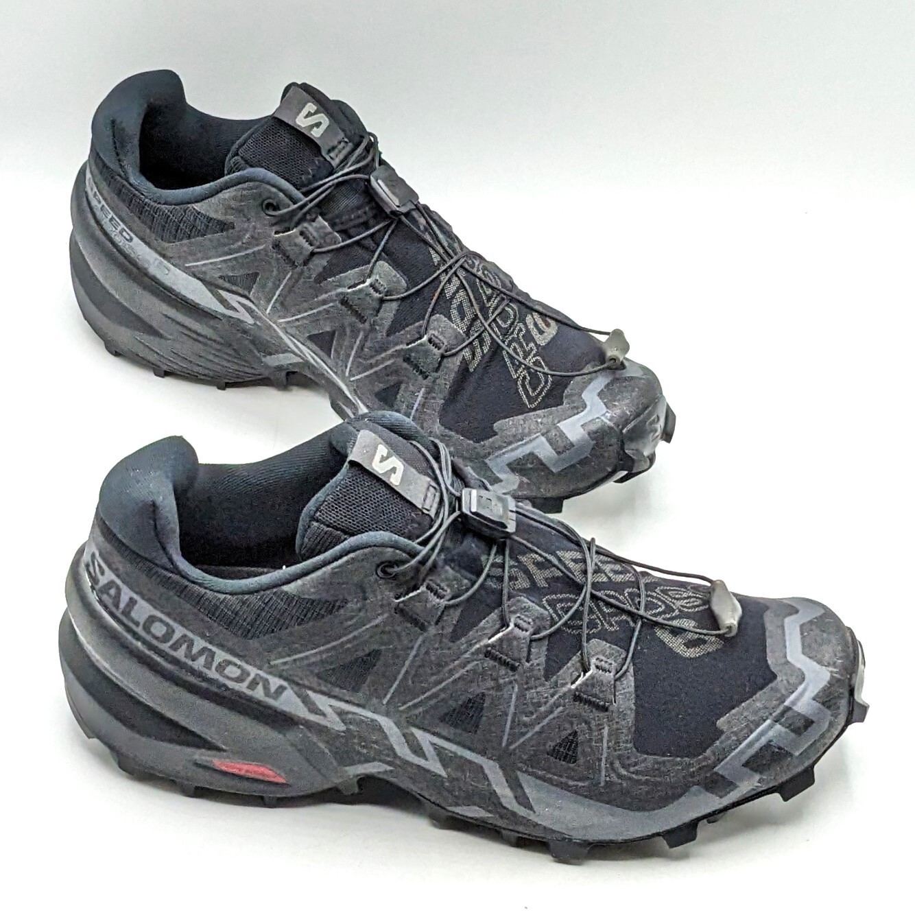 Salomon “Speedcross 6” Women’s Moderate Terrain Running Shoe [Black/Phantom] NEW