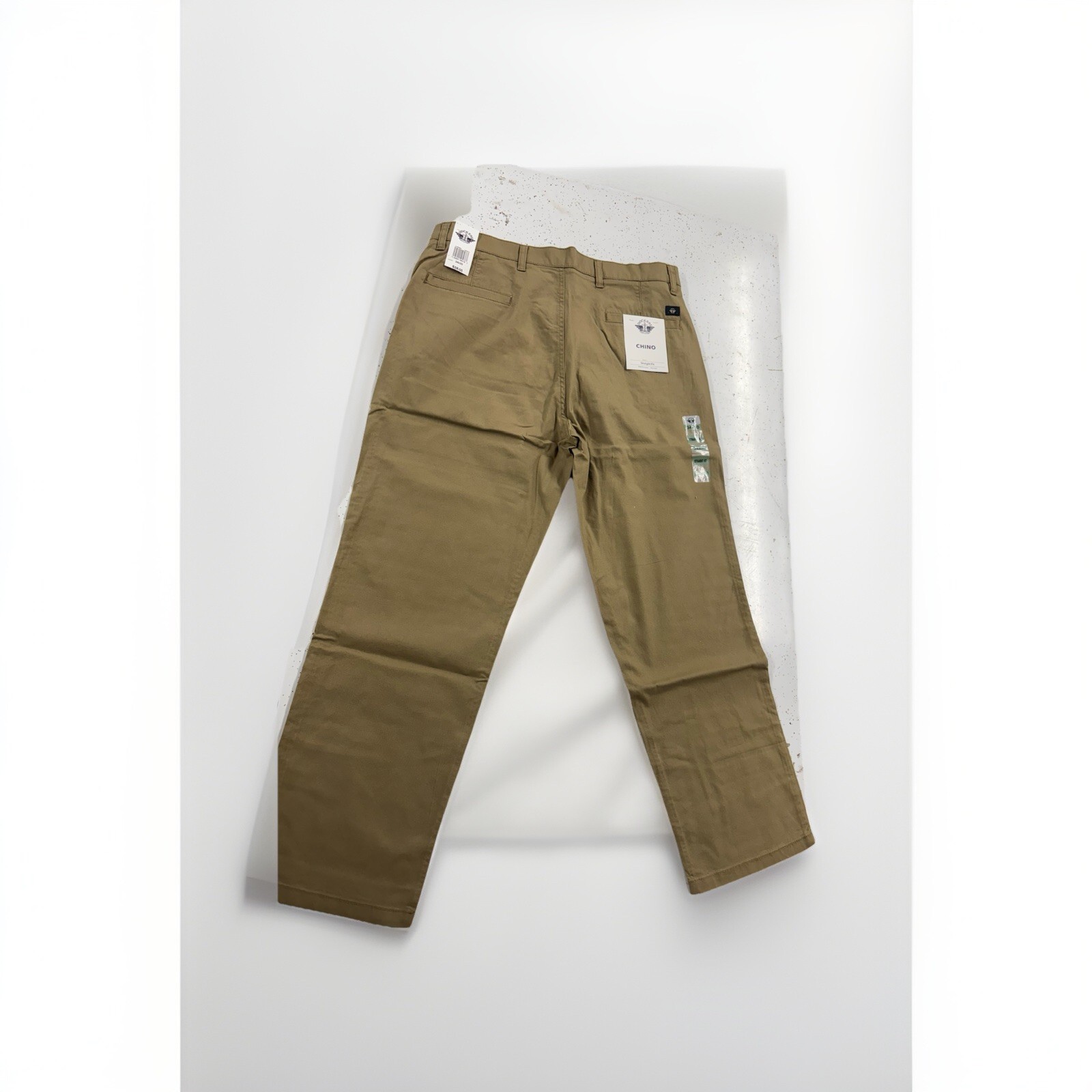 Dockers Men’s Chino Straight Fit Pants Stretch Tan 34X30