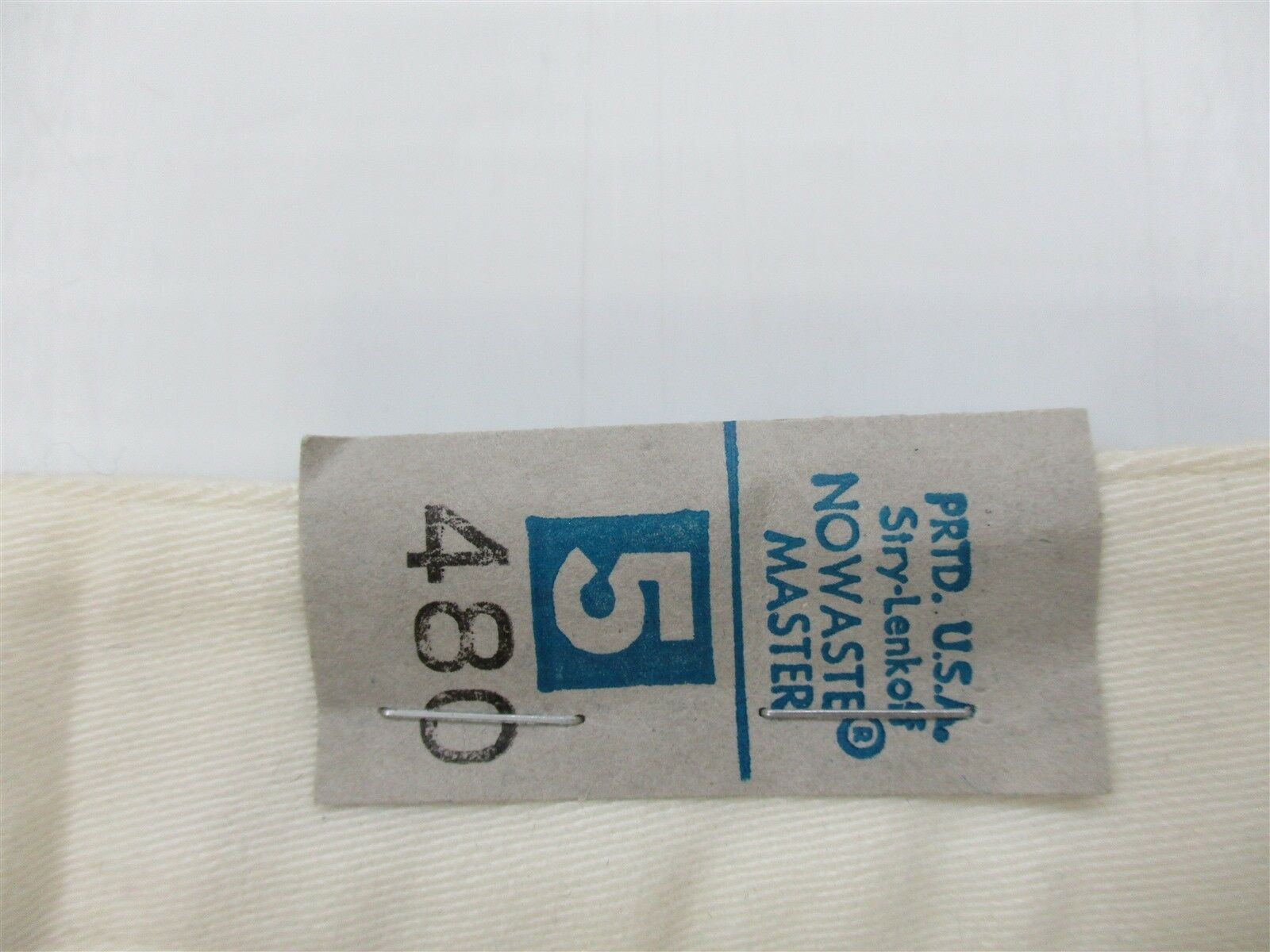 new I.E. Pants Women’s Size 8 Natural Blend Cotton Pleated White