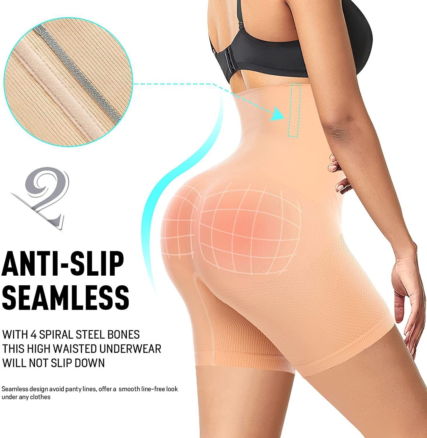 Shapewear for Women Spanks High Waist Body Shaper Thigh Slimming Panties Girdles