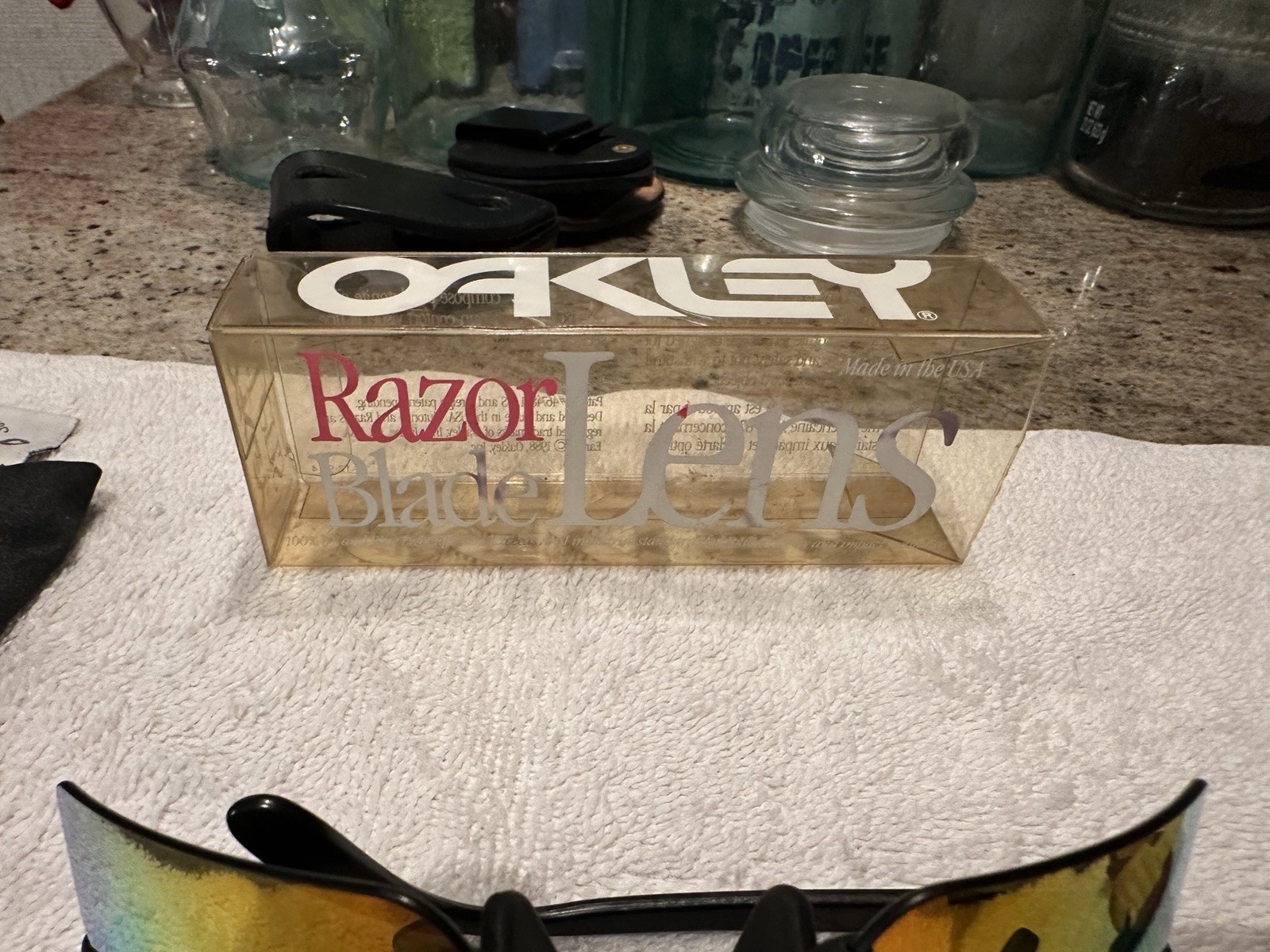 Oakley Razor Blade Shield Replacement Lens, Mirrored, Multicolor