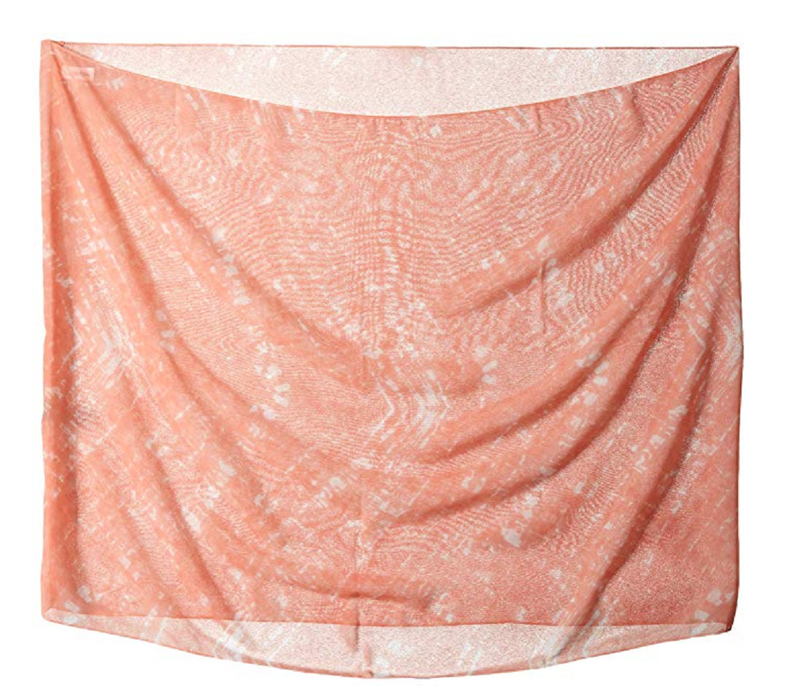 Calvin Klein Women’s Chevron Tie Dye Chiffon Infinity Scarf, Retail $38.00