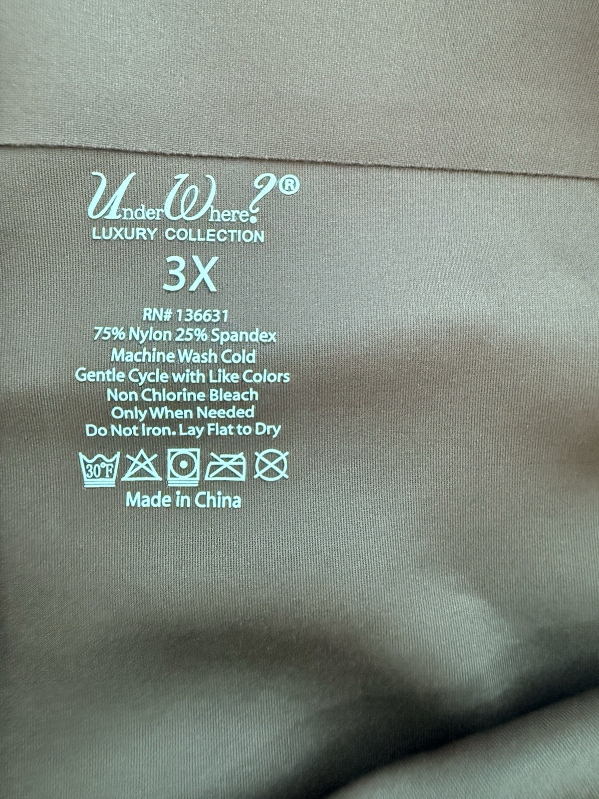 Under Where? Black High Waist Seamless Shapewear Shorts Moderate Compression 3X