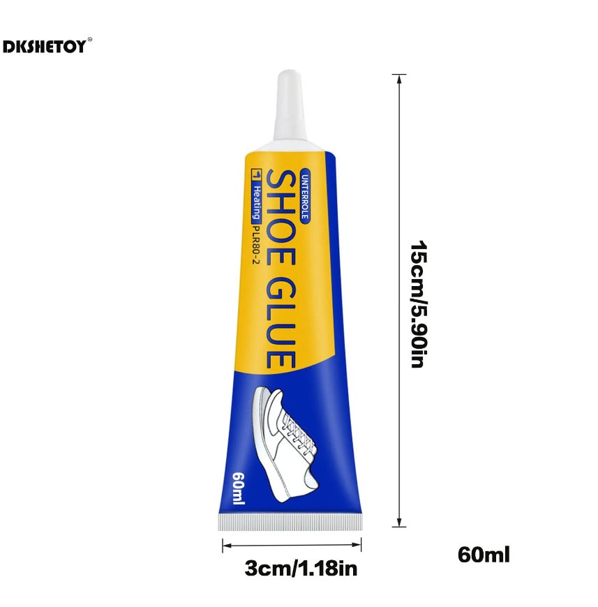 3pcs 60ml Super Strong Waterproof Shoe Repair Glue for Sneakers & Leather – NEW