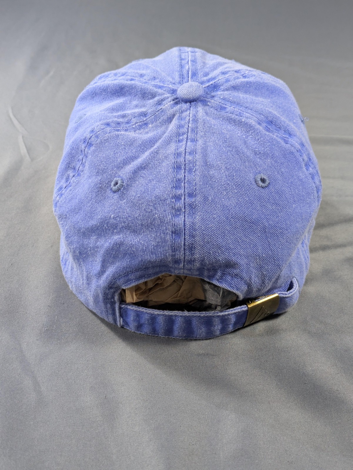 Young Money Racing Hat Strap Back Mens Denim Y2K Blue Cotton Lil Wayne Chambray