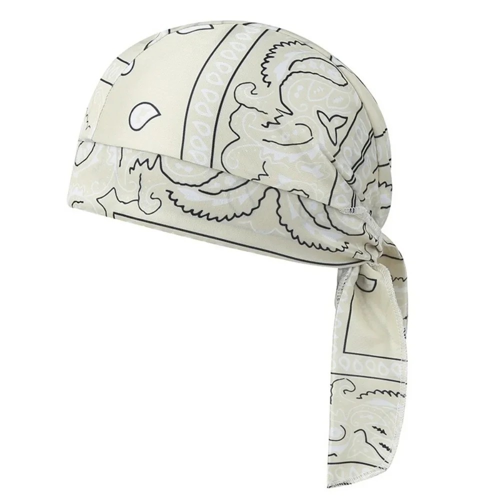 Elastic Motorcycle Wrap Biker Du Bandana Paisley Doo Rag Head Skull Cap Durag