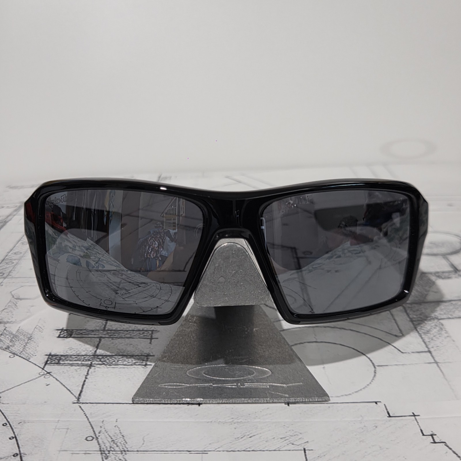 Oakley Eyepatch 2 Troy Lee Design/Black Polarized Lenses Sunglasses OO9136-15