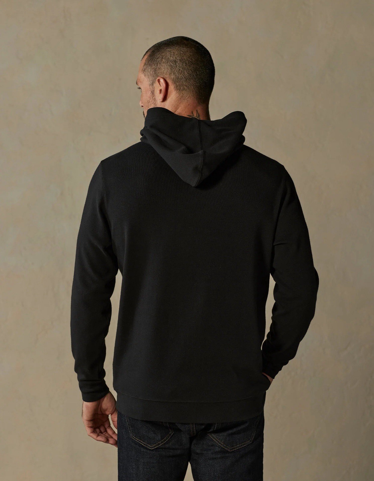 Normal Brand Puremeso Essential Hoodie Black Size Medium $88 MSRP