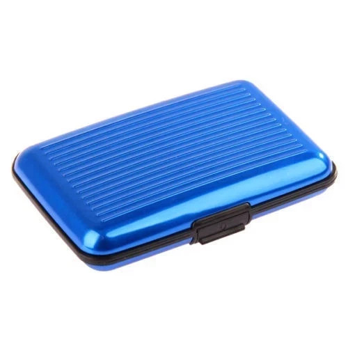 Pocket Waterproof Business ID Credit Card Wallet Holder Aluminum Metal RFID Case