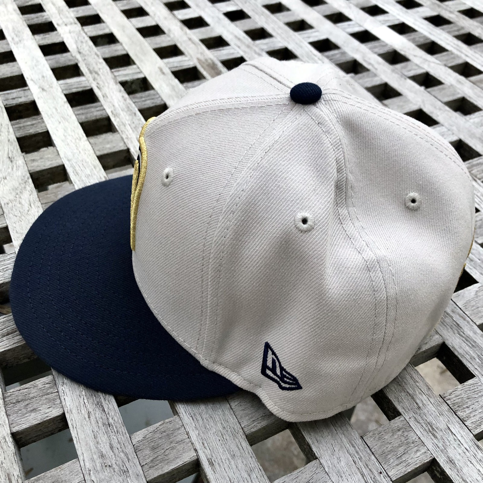 Mexico M Logo Gold UV New Era 59FIFTY 2 Tone Pro Image Hat 7 1/2