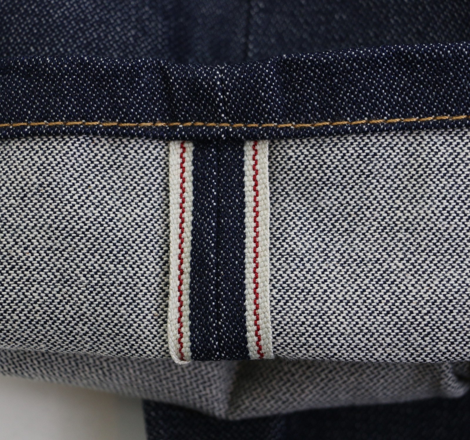 Wrangler 13MWZ Men’s Jeans 100% Cotton Selvedge Denim Broken Twill Dark Indigo