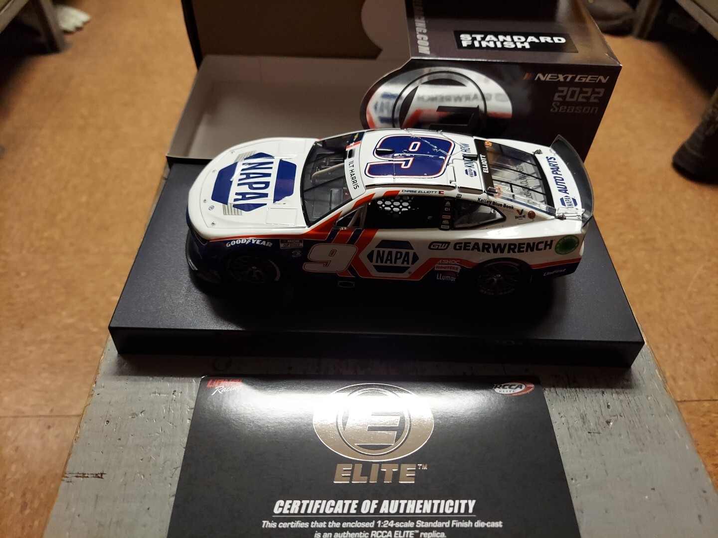 Chase Elliott 2023 NAPA Patriotic Elite 1:24 Diecast 1 Of 278