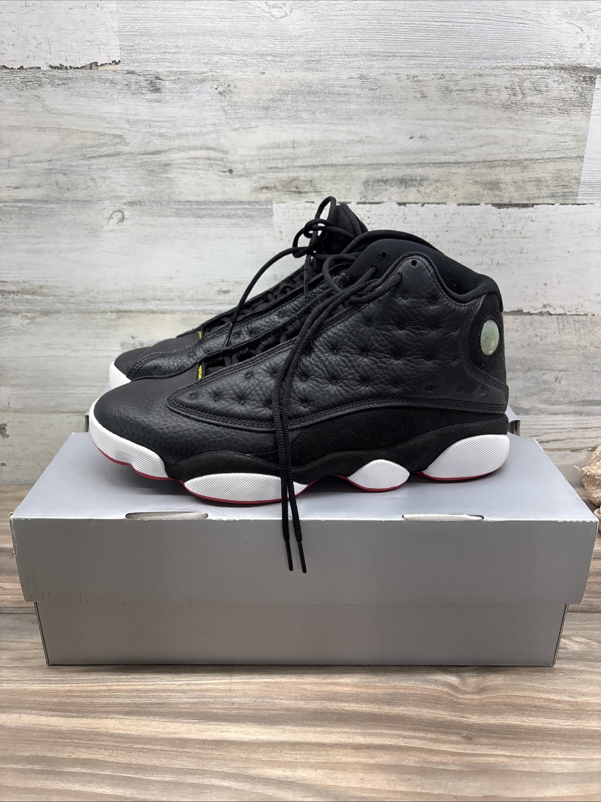 2023 Air Jordan 13 “Playoffs” Black/Red/White/Yellow Men’s Size 9.5 414571-062