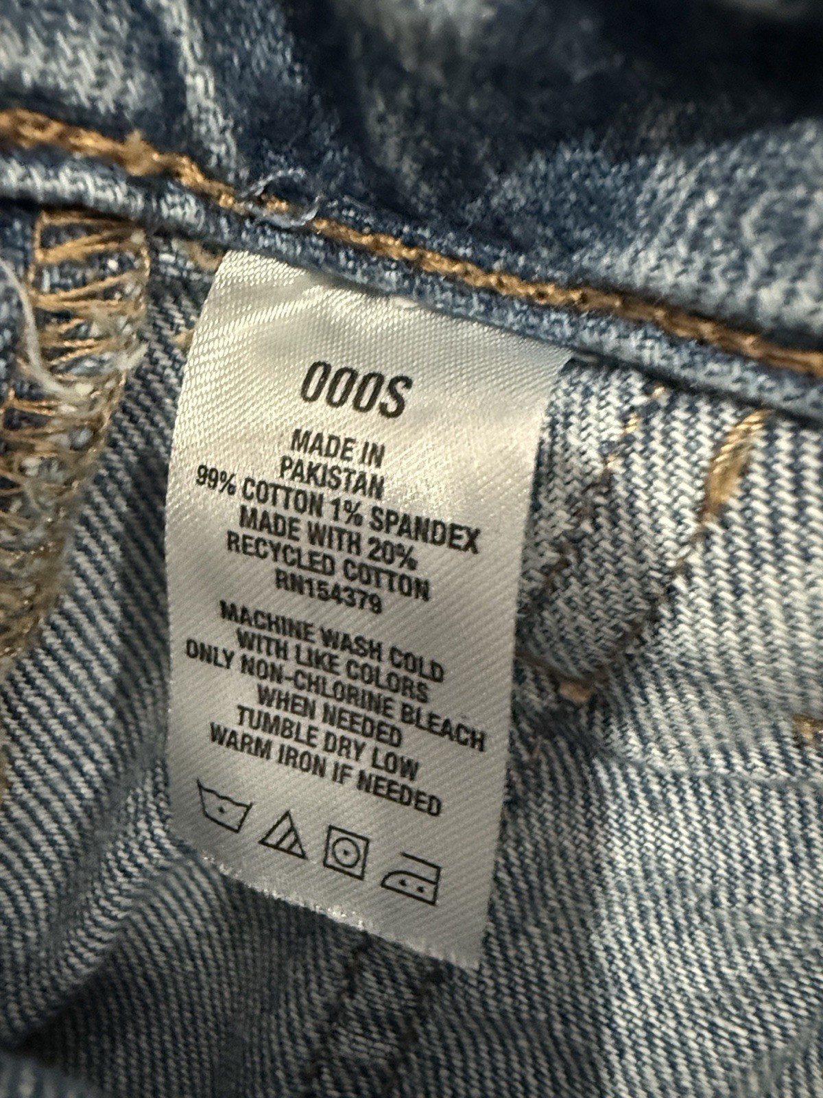 Aeropostale Womens Mid Rise Flare Cargo Jeans Medium Wash Blue Size 000R