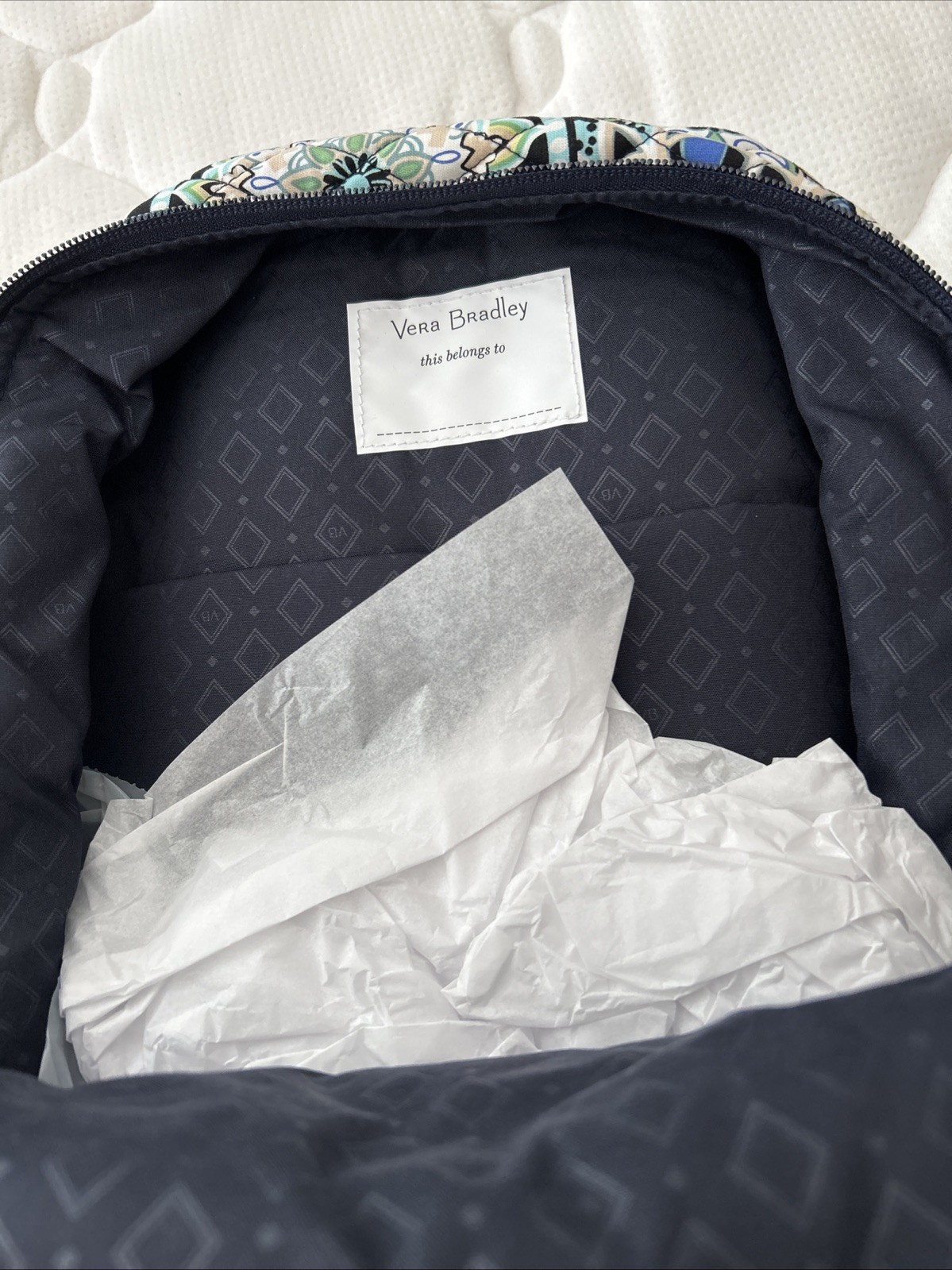 Vera Bradley ~ “Sketched Medallion” ~ Essentiat Backpack ~ NWT